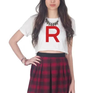 Team Rocket Crop Top Shirt Go Fashion Tumblr Jessie James Gamer Gaminge