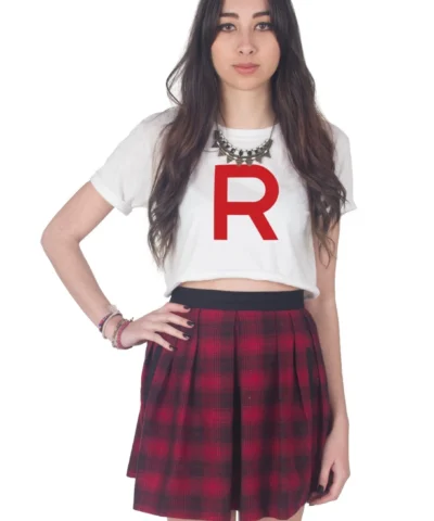 Team Rocket Crop Top Shirt Go Fashion Tumblr Jessie James Gamer Gaminge