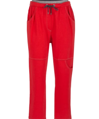 Brunello Cucinelli Womens Red Jogger Pant